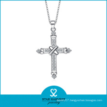 Sparking Silver Cross Pendant (SH-N0245)